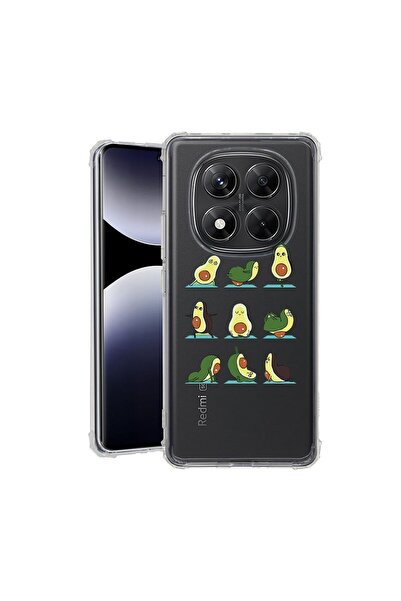 bestcase ¬Æ Husa pentru Xiaomi Redmi Note 14 Pro 5G, Anti Shock 1.5MM, Avocad...