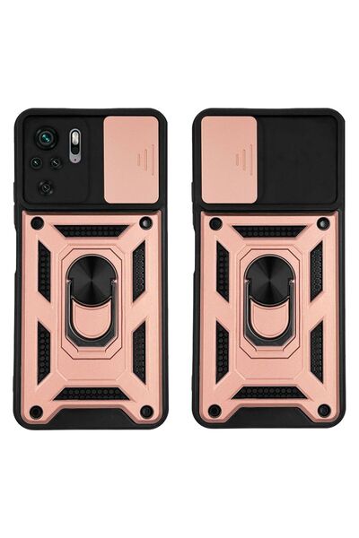 Sonique Θήκη Ring Armor CamPro για Xiaomi Redmi Note 10 / Redmi Note 10s / Po...