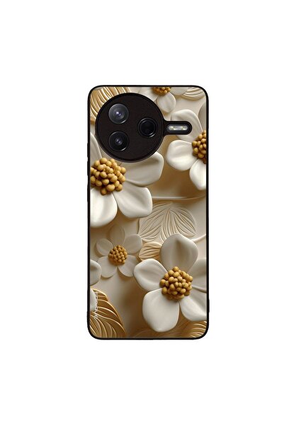 Sonique Θήκη 3D Flower Series για Xiaomi Poco F7 Pro 5G Λευκό