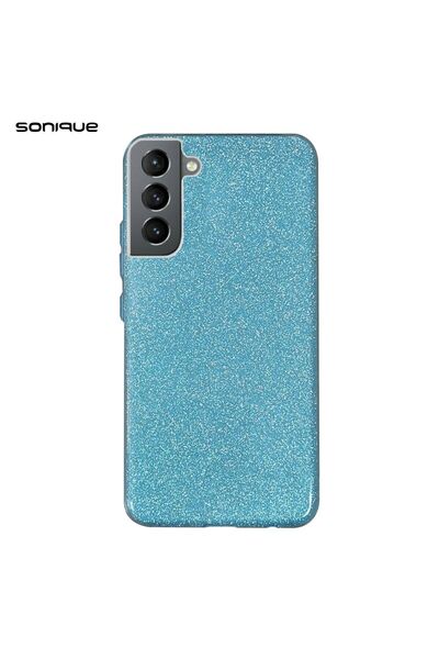 Sonique Θήκη Σιλικόνης Shiny Samsung Galaxy S22 Plus Γαλάζιο