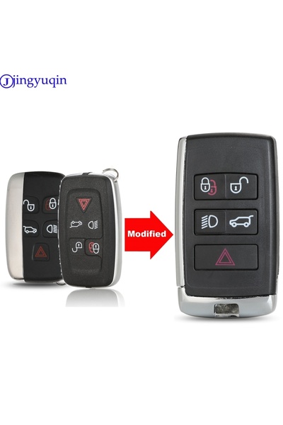 Choice غلاف مفتاح سيارة معدل لسيارات لاند روفر رينج سبورت وديسكفري 4 وإيفوغ L...