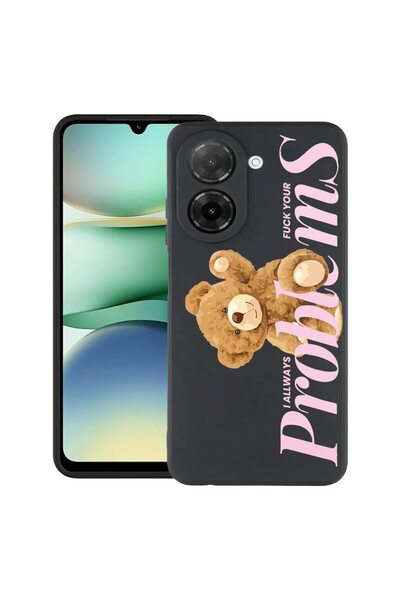 bestcase Θήκη TPU Υπέρλεπτη Συμβατή με Xiaomi Redmi A5 (171 χιλ.), Αρκουδάκι ...