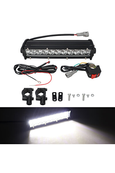 Choice مجموعة مصابيح LED بيضاء للدراجات النارية، مصباح أمامي LED بقوة 60 واط ...