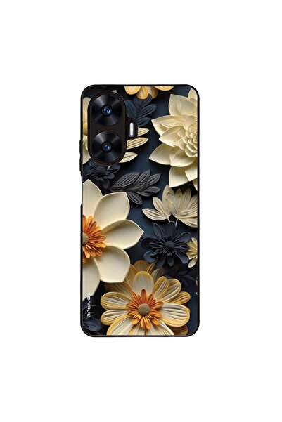 Sonique Θήκη 3D Flower Series για Realme C55 Εκρού