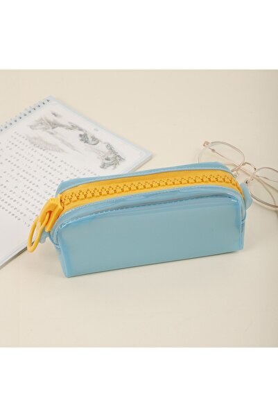 Choice B Large Capacity Zipper Transparent Pencil Case Stationery Box High Ap...