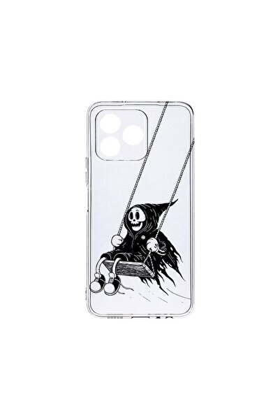 bestcase ¬Æ Husa Clear Silicon 2MM, Compatibila Cu Xiaomi Redmi 13, Death Swi...