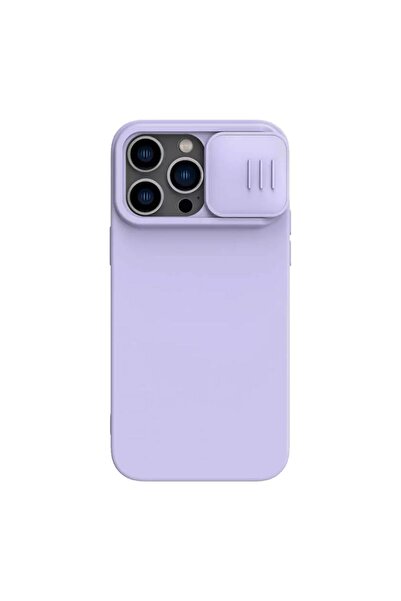 Nillkin Θήκη Σιλικόνης CamShield Silky Apple iPhone 14 Pro Λιλά