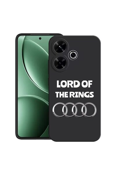 bestcase Husă pentru Xiaomi Redmi 13x cu design Stăpânii Inelelor, TPU mat ul...