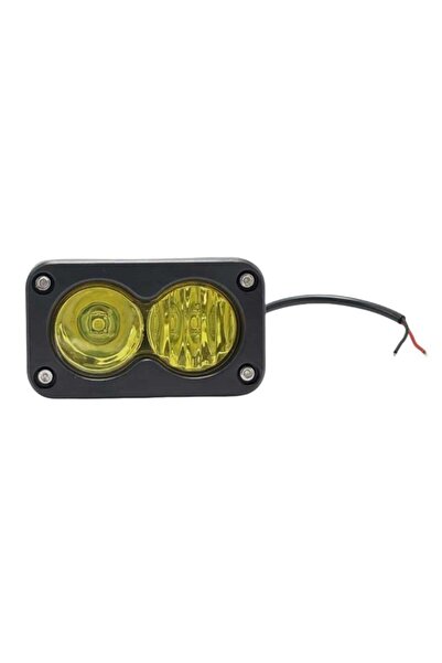 Choice مصباح أمامي LED أصفر بقوة 20 واط، كشاف مربع 3 بوصات، إضاءة عمل LED للد...