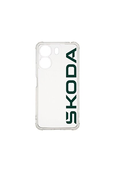 bestcase Husa Anti Shock 1.5MM, compatibilă cu Xiaomi Redmi 13C, Logo Skoda, ...
