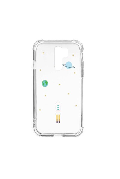 bestcase Husa Anti Shock Silicon Compatibila Cu Xiaomi Redmi 9, Universe, Spa...
