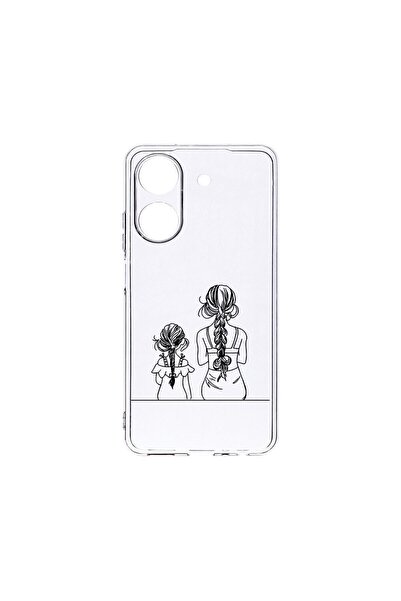 bestcase Διαφανής Θήκη Σιλικόνης 2MM, Συμβατή με Xiaomi Redmi 13C, Μαμά και Κ...