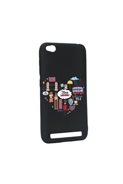 bestcase Husa Silicon Compatibila Cu Xiaomi Redmi 5A, I Love London, rezisten...