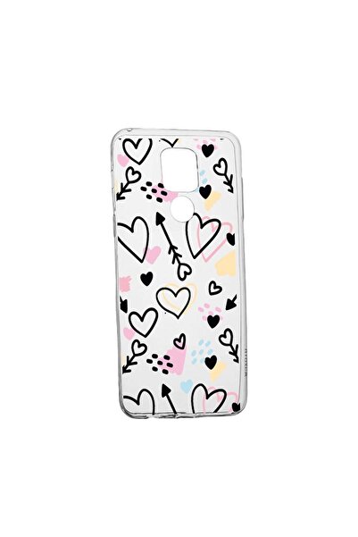 bestcase Husa Silicon Compatibila Cu Xiaomi Redmi Note 9, Love Symbols, rezis...