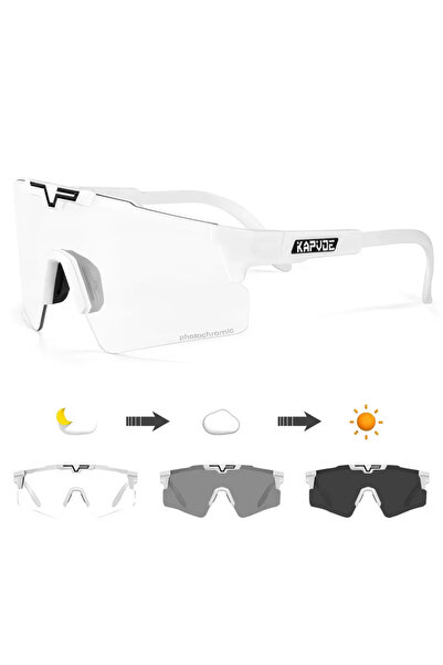 Choice24 نظارات شمسية كابفو C-Photochromic-06 للرجال، نظارات رياضية مستقطبة ل...