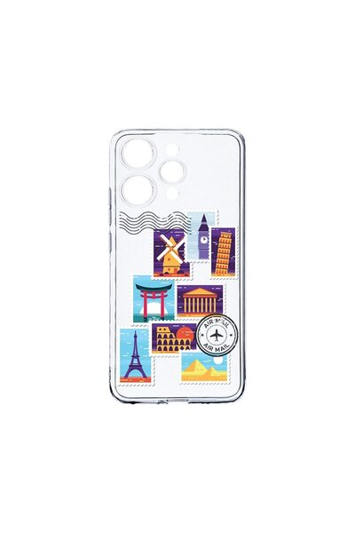 bestcase Прозрачен силиконов калъф 2ММ, съвместим с Xiaomi Redmi 12 4G, ударо...