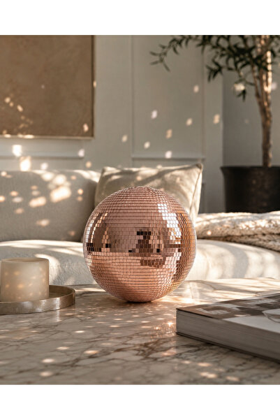 Bi'şeyler Concept Rose Gold Disko Topu 20 cm