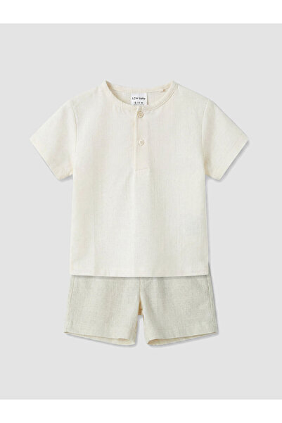 LC Waikiki Esvab • Modern & Distinctive Baby Boy Muslin Shorts Set