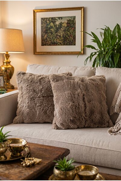 Momo Dizayn Peluş Kırlent Kılıfı 45x45