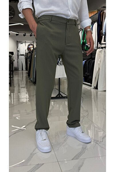 REGULAR KALIP KUMAŞ PANTALON