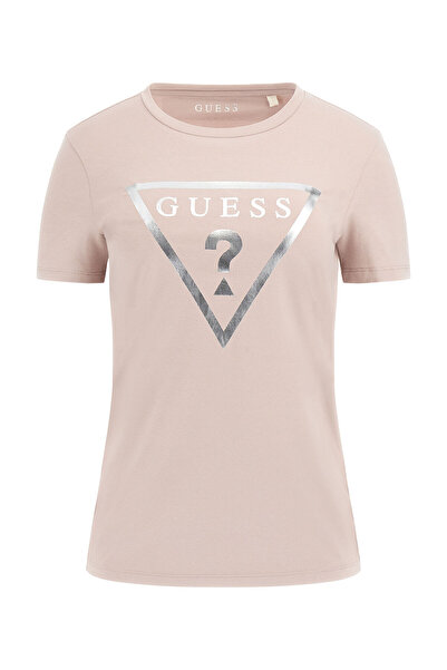 Guess تيشيرت بشعار مثلث مارلا