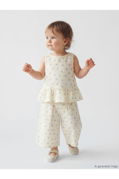 LC Waikiki Floral Baby Girl Blouse and Pants for Style Seekers by Uzg Store