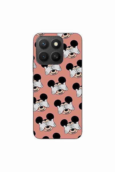 OEM Husa compatibila cu Honor X8c Silicon Gel Tpu Model Mickey Pattern Peek A...