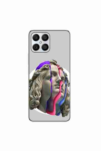 OEM Husa compatibila cu Honor X8 4G Silicon Gel Tpu Model Neon Ruins