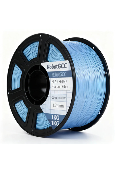 robotgcc خيوط طباعة ثلاثية الأبعاد PLA حريرية باللونين الوردي والأزرق، قطر 1....