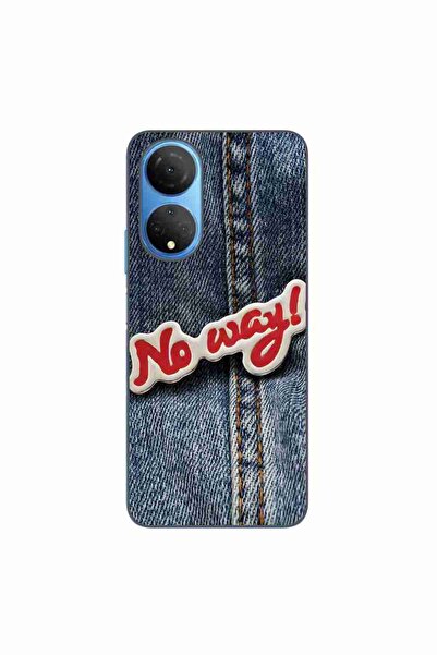 OEM Θήκη συμβατή με Honor X7 Σιλικόνης Τζελ TPU Μοντέλο No Way Jeans