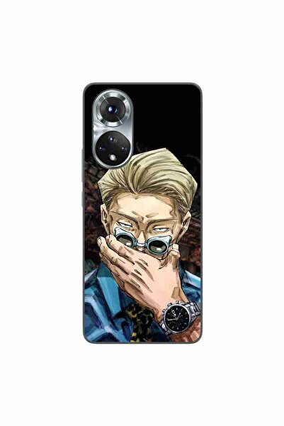 OEM Husa compatibila cu Honor 50 Silicon Gel Tpu Model Jujutsu Kaisen Kento N...