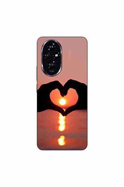 OEM Husa compatibila cu Honor 200 Silicon Gel Tpu Model Glow of Love