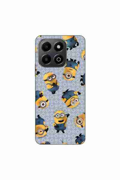 OEM Husa compatibila cu Honor X6b Silicon Gel Tpu Model Pattern Minioni