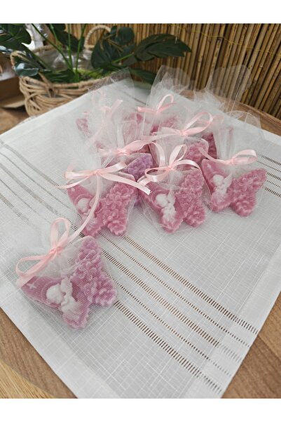 Di&Em Design Collection Tüllü Melek Mum Bebek hediyelik mum Mevlit Mum doğumg...