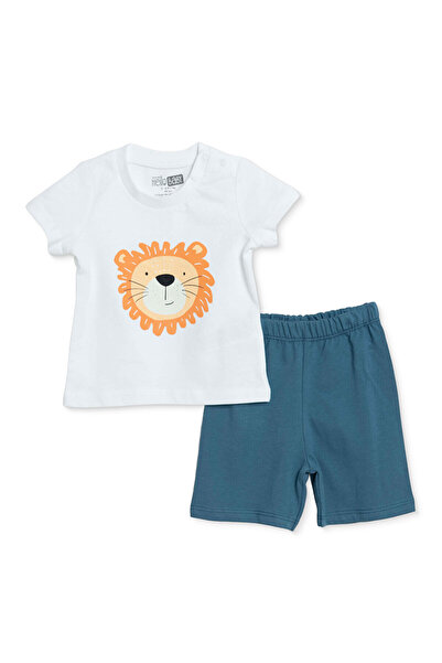 ebebek Hello Baby HelloBaby Erkek Bebek Pijama Takımı Araba Baskılı Çıtçıtlı ...