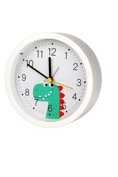 OEM Children's desk alarm clock, 12 x 4 cm, quartz, plastic, multicolor