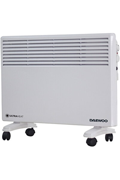 Daewoo DPH1500W Electric Convector, 1500 W, 2 Power Levels, Overheating Prote...
