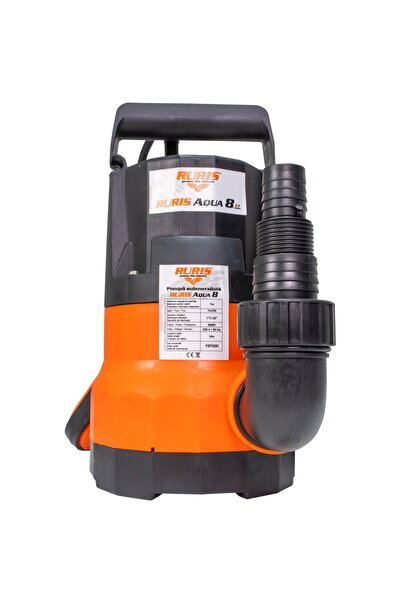 RURIS Pompă submersibilă Aqua 8 pentru apă curată, 400 W, 7m³/h, înălțime de ...