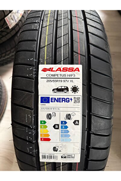 Lassa / 205/55R19 (COMPETUS H/P3) 2026 YAZ LASTİĞİ (1 ADET FİYATIDIR. EN AZ 2...