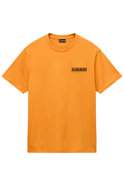 Napapijri Bărbați& # x27;s Tricou cu mânecă scurtă S-Vignoni Imprimeu pe spate L