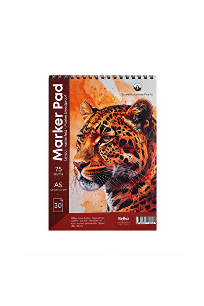 Schoellershammer Sketch Marker Pad Suluboya Blok A5 75gr 30 Yaprak