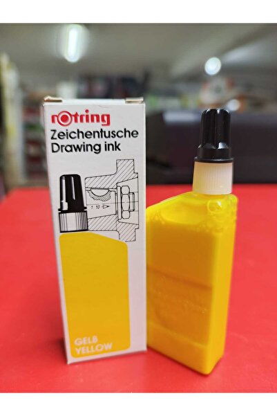 Rotring Rapido Mürekkebi 23ml Sarı