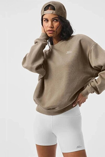 BUSEBABYHOME Crew Neck Hoodless Sweatshirt