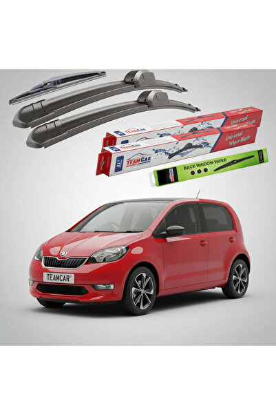 TEAMCAR Skoda Citigo-e iV NE1 2019-2024 Lame ștergătoare |   Set plat față + ...