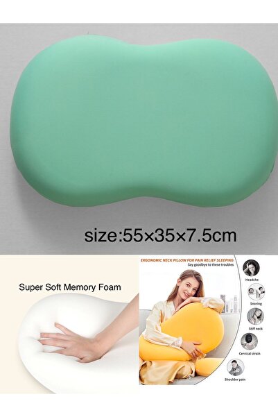 ALMIAAD Soft Memory Foam Baby Pillow with Ventilation Holes