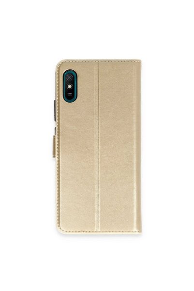Ethab Ticaret GLB-STL41414 Redmi Case Trend S Plus Flip Case - Gold