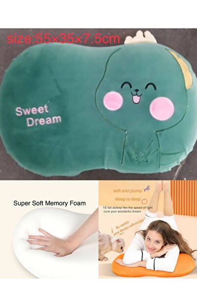 ALMIAAD Soft Memory Foam Baby Pillow with Ventilation Holes