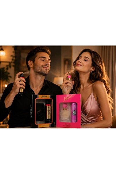 Jagler Classic Avantajlı Çift Parfüm Seti ( Parfüm 60 ml (K) + 90 ml (E) + ( ...