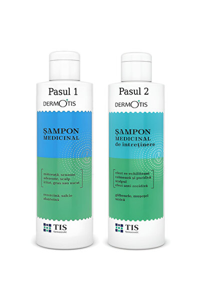 Tis Farmaceutic Kit șampoane medicinale "Tratament si Întreținere", pentru de...