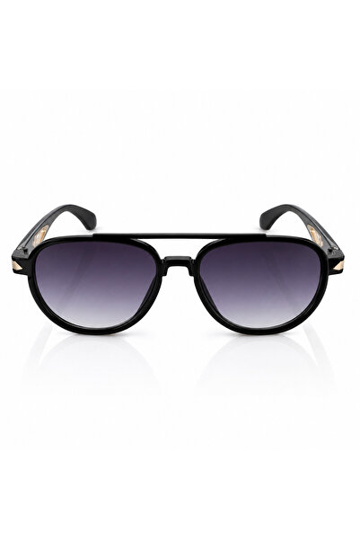 SUPERMEMO Premium Sunglasses “Monaco Noir” – Black & Gold Edition